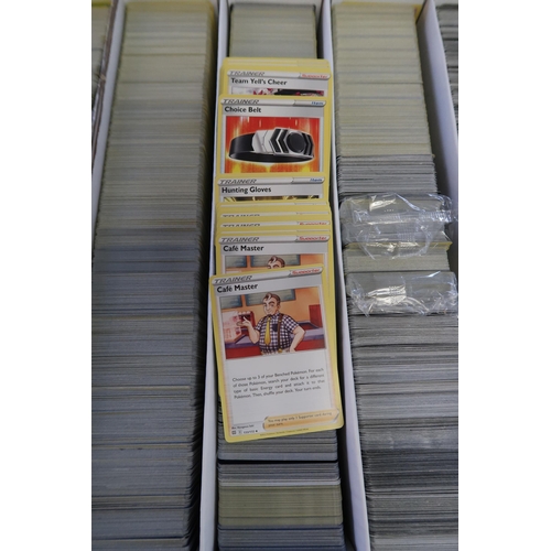 507 - A Large Quantity of Approximately 12,000 Pokémon Cards. From Various Issues such as the Shield &... 