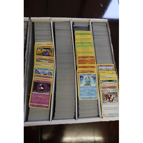 507 - A Large Quantity of Approximately 12,000 Pokémon Cards. From Various Issues such as the Shield &... 