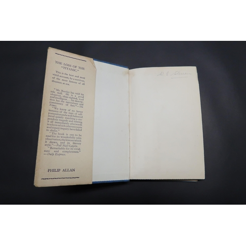  The Loss Of The ''Titanic'' by Lawrence Beesely, 1929, Philip Allan & Co. Ltd. In it's original ... 