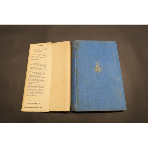  The Loss Of The ''Titanic'' by Lawrence Beesely, 1929, Philip Allan & Co. Ltd. In it's original ... 