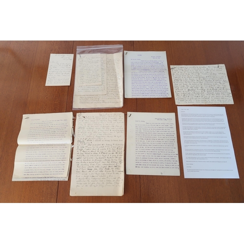  A Large Assortment of Documents pertaining to William T Steads Involvement in the research of Parano... 