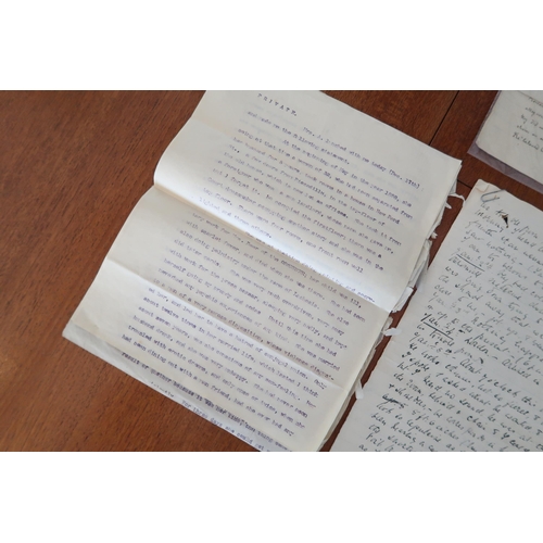  A Large Assortment of Documents pertaining to William T Steads Involvement in the research of Parano... 