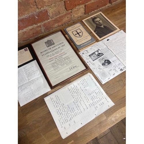 A Series of personal documents to include a “Board of Education ...