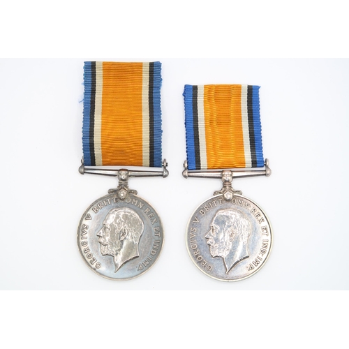  A Pair of British WW1 War Medal 1914 - 1918, Issued to CPL. J.E Arthur 2048, London Regiment Togethe... 