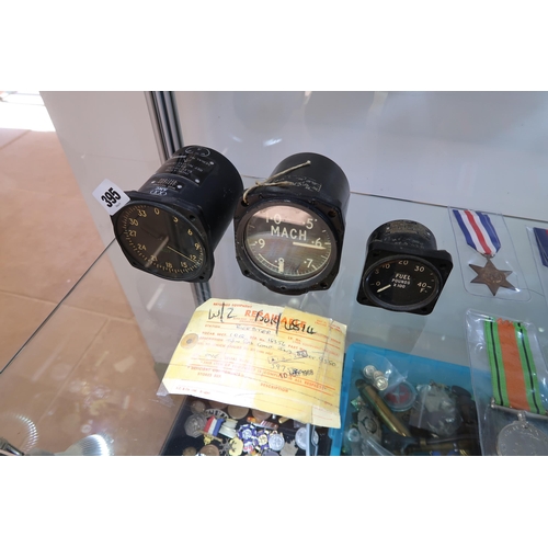  A Group of British Military Aircraft Instruments to include a 1950's/60's ADF (Automatic Direction F... 