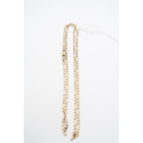 116 - A 9ct Figaro Chain&nbsp;Weight: 3.69g Length: 50cm&nbsp;