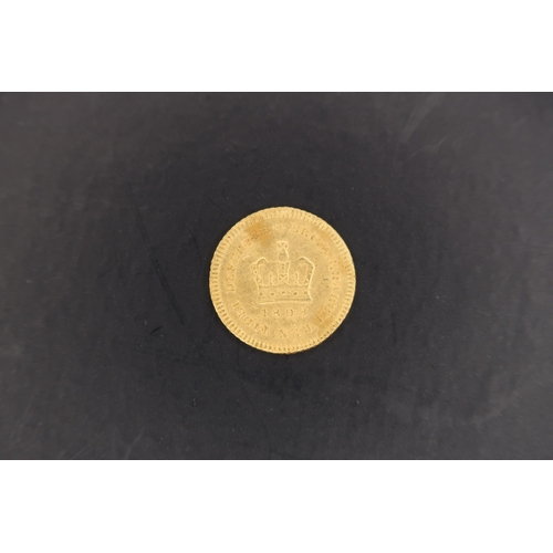 355A - George III (1760-1820), Gold Third Guinea, 1808, Latin legend and toothed border surrounding, GEORGI... 