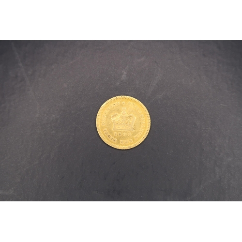 375 - George III (1760-1820), Gold Third Guinea, 1804, Latin legend and toothed border surrounding, GEORGI... 