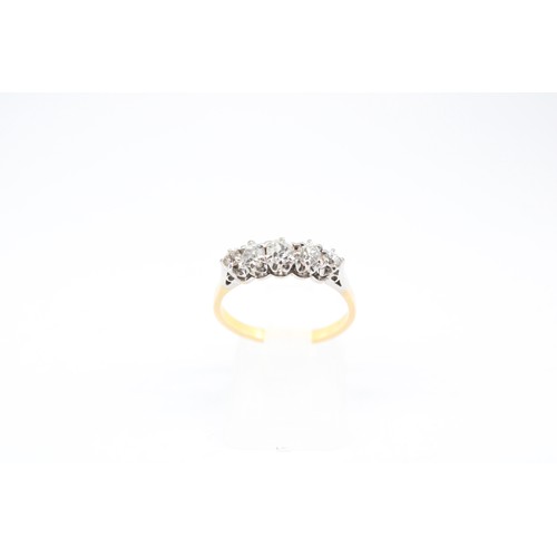 78 - An 18ct Five Stone Diamond Eternity Ring, 0.50ct Approximate Diamond Weight.&nbsp;&nbsp;Weight: 3g S... 