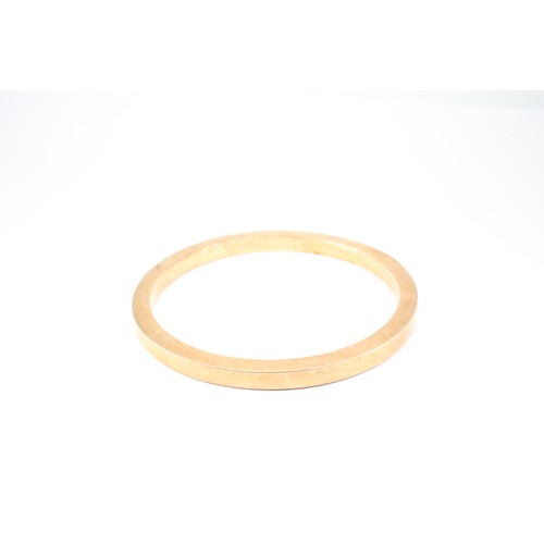 81 - A 14/15ct Tested Gold Bangle Weight: 13g Internal Diameter: 6.5cm