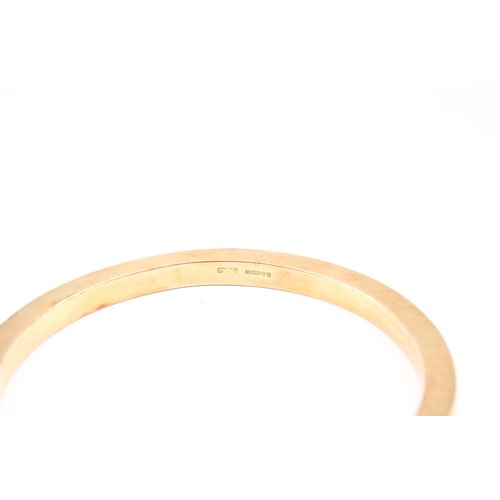 81 - A 14/15ct Tested Gold Bangle Weight: 13g Internal Diameter: 6.5cm