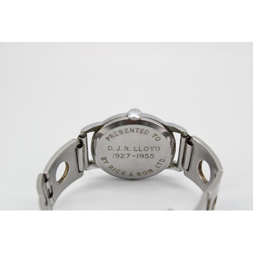 229 - A 1950's Stainless Steel Tudor, 30mm Featuring a Textured Dial with Gold Hands and Hour Indices, sub... 