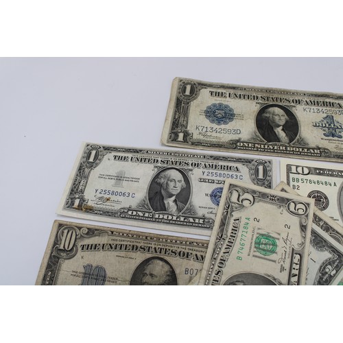 353 - A Quantity of US Paper Currency to include a 1923 Series Silver Certificate, 1935 Series A and other... 
