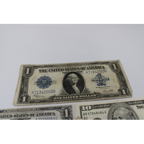 353 - A Quantity of US Paper Currency to include a 1923 Series Silver Certificate, 1935 Series A and other... 