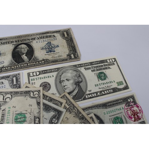 353 - A Quantity of US Paper Currency to include a 1923 Series Silver Certificate, 1935 Series A and other... 