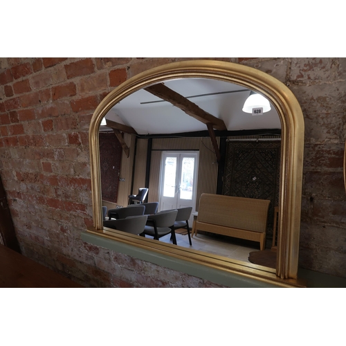 628 - A modern mirror - Width 97cm