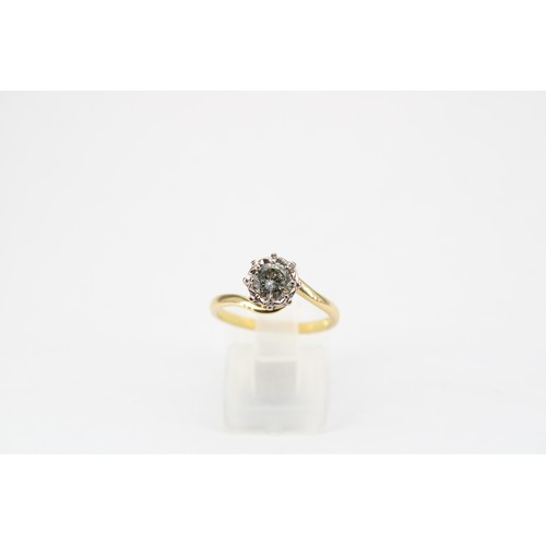 14 - An 18ct Diamond Solitaire, Featuring a Central 0.62ct Diamond J/K, VS1/2. Weight: 3.18g