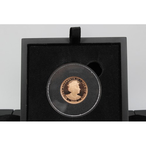 379 - An 80th Anniversary Of Battle of Britain Sovereign, Isle Of Man Issued 2020.&nbsp;