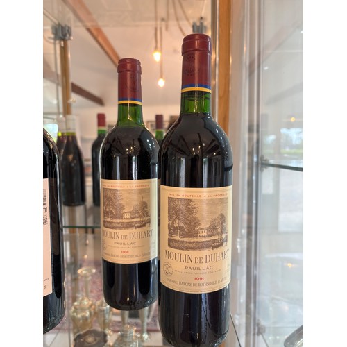 407A - A Group of Six Wines to include Chateau De Beaune Clos De La Mouse 1989 13.5%, Grand Vin De Graves C... 