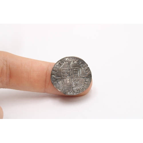 360 - Mary (1553‑1554) Groat, Crowned bust left. Rev, coat‑of‑arms over long cross fourch&eacute;e