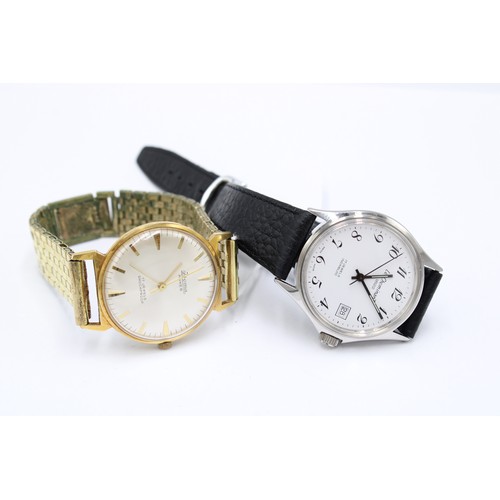  A Pair of Gents mechanical Wristwatches to include a Isoma Anker 17-Jewel Together with a Le Chemina... 