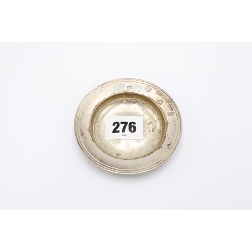  A Small Sterling Silver Dish, Assayed London 1979Weight: 48.36/1.55ozt