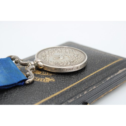 421 - A Pair of Unique Medal to include a Bronze Tiffany & Co Life Saving Benevolent Association of Ne... 