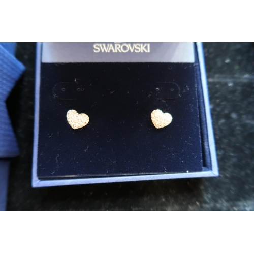 203 - Three Pieces of Swarovski Jewellery, 2 with Original Receipts and Packaging, Radiance Ring (1023653)... 