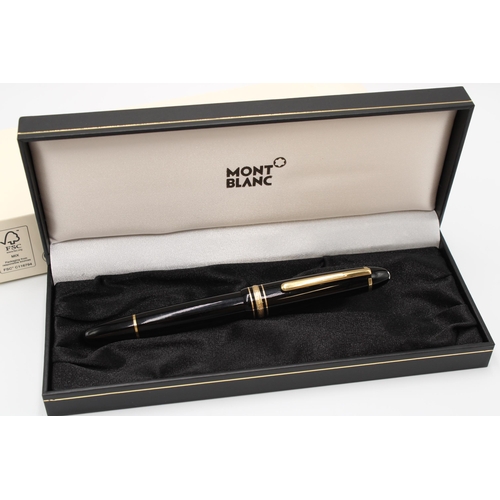 468 - A 14ct Nibbed Montblanc Meisterstuck, 146 Le Grand 14.5cm. With Original Inner & Outer Box
