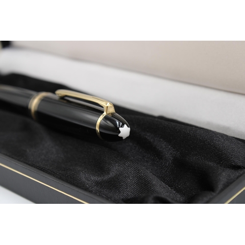 468 - A 14ct Nibbed Montblanc Meisterstuck, 146 Le Grand 14.5cm. With Original Inner & Outer Box