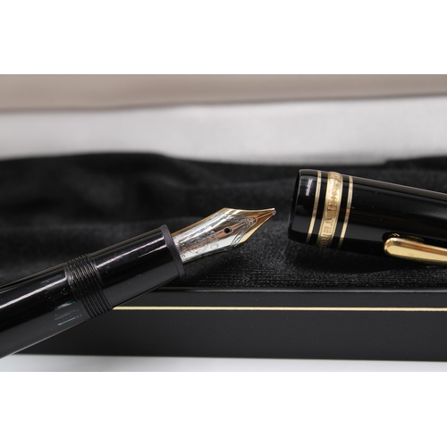 468 - A 14ct Nibbed Montblanc Meisterstuck, 146 Le Grand 14.5cm. With Original Inner & Outer Box