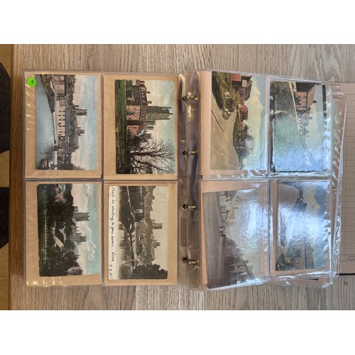 450 - A collection of 248 post cards with views of Cambridgeshire, including of the City and University of... 