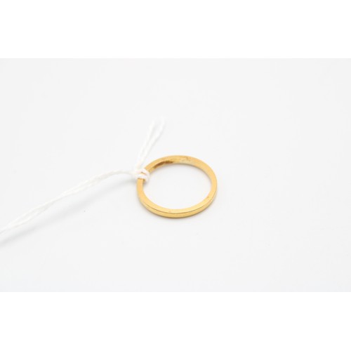  A 22ct Band&nbsp;Weight: 2.60g Size: M