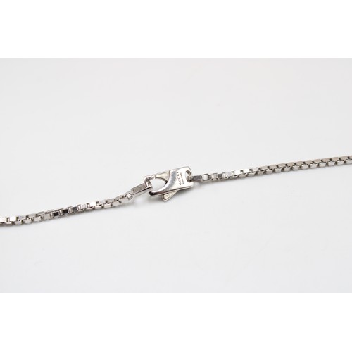  A Sterling Silver Gucci Bar pendant necklace&nbsp;Chain Length: 52cm Pendant Length: 5cm&nbsp;... 
