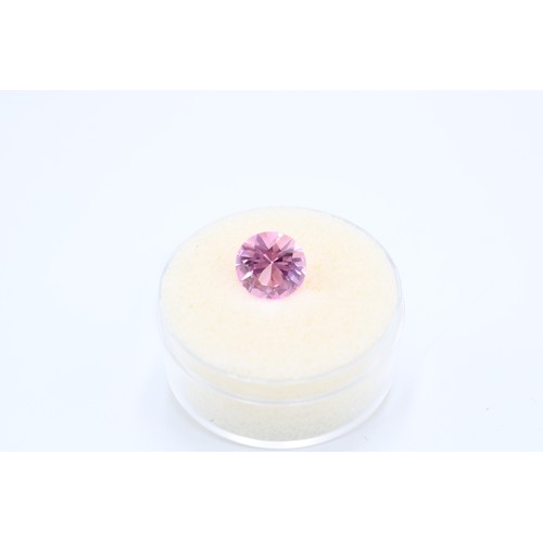  A Round Pink Loose Sapphire, Approximately 4.5ct. Not Certificated 11mm x 6.4mm