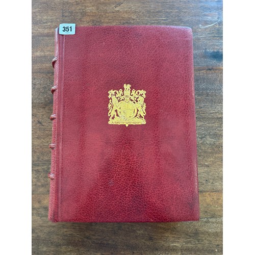351 - The Royal Philatelic Collection by Sir John Wilson, president of Royal Philatelic Society. An illust... 