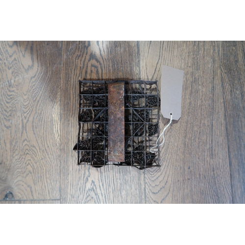449 - A copper Cap Chop stamp - 20cm x 18cm