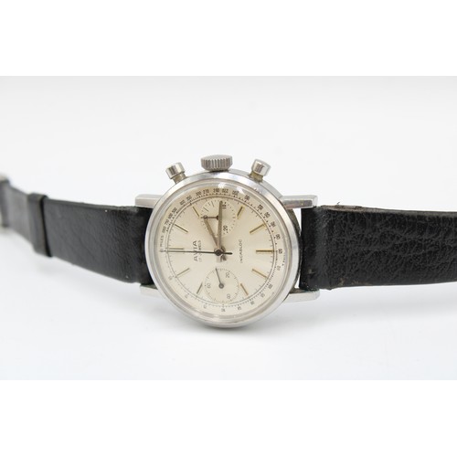 260 - A 1960's Avia, Reference 15017 Stainless Steel Chronograph. 41mm. Featuring a Landeron Cal 149 Movem... 