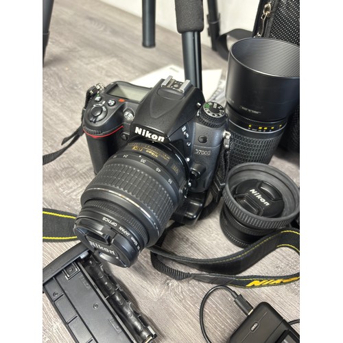 427 - A Circa 2012 Nikon D7000 16.1 Megapixel DSLR With Case & Additional accessories to include Nikon... 