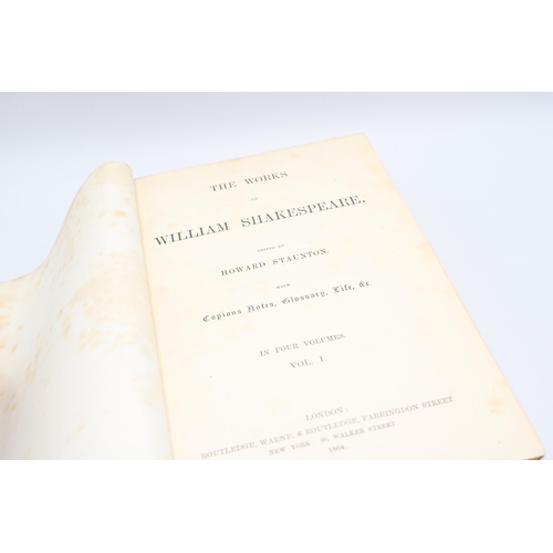 418 - The Works of William Shakespeare, volume 1 of 4, published by Routledge, Warne, & Routledge, Lon... 