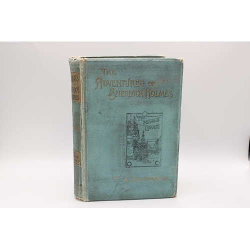 419 - The Adventures of Sherlock Holmes by Arthur Conan Doyle, Strand Library Edition, published by George... 