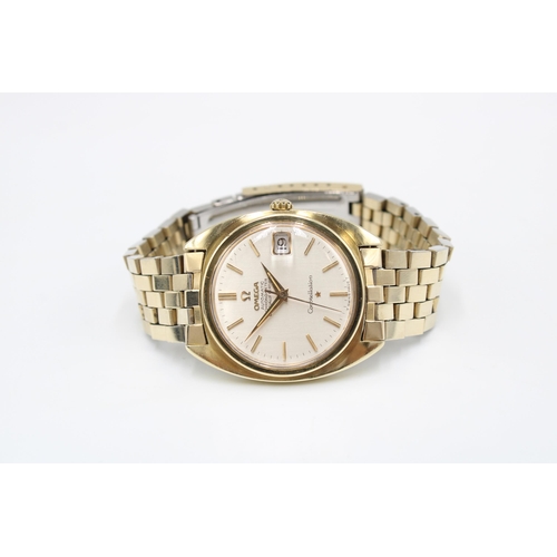 257 - A 1966/67 Gold Plated Gents Omega&nbsp;Constellation Reference 168.017, 40mm Lug Width. Featuring a ... 