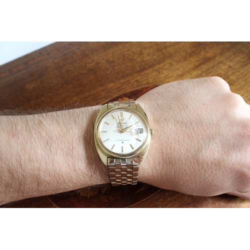 257 - A 1966/67 Gold Plated Gents Omega&nbsp;Constellation Reference 168.017, 40mm Lug Width. Featuring a ... 