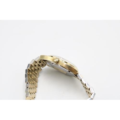 257 - A 1966/67 Gold Plated Gents Omega&nbsp;Constellation Reference 168.017, 40mm Lug Width. Featuring a ... 
