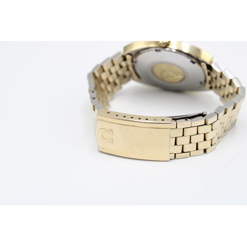 257 - A 1966/67 Gold Plated Gents Omega&nbsp;Constellation Reference 168.017, 40mm Lug Width. Featuring a ... 