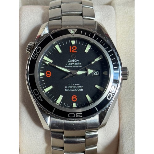 268 - An Omega Seamaster Planet Ocean 600m, 45.5mm, Co-Axial Calber 2500, Reference 168.1650. Condition: C... 