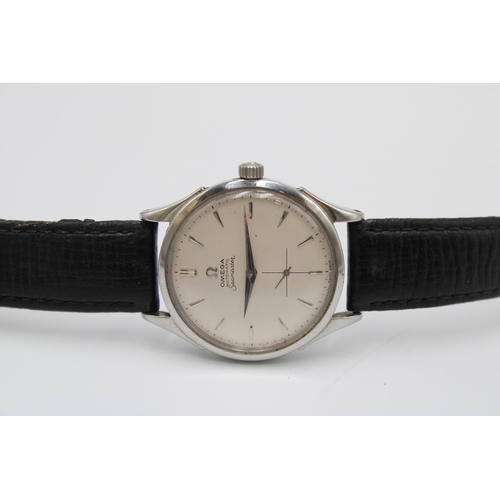  A 1960's Omega Seamaster Automatic Featuring a silver dial with applied Omega Logo, Silver Hands &am... 