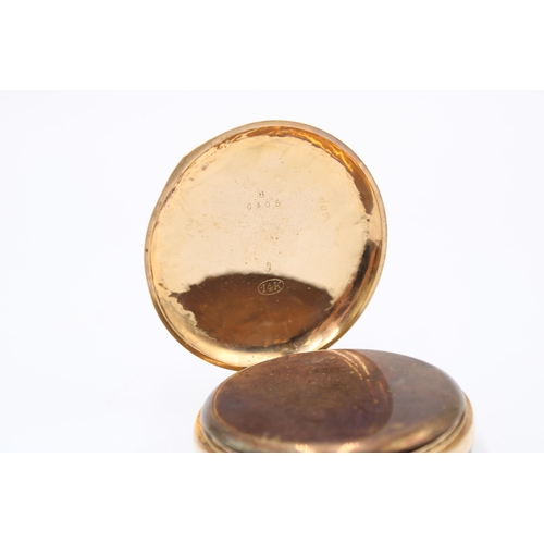  A 14k Marked Open Faced Pocket Watch, Not in working order. Gross Weight: 62.44g