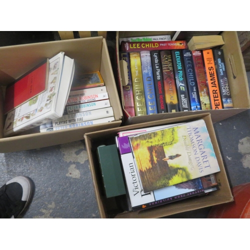 69 - 3 Boxes of books