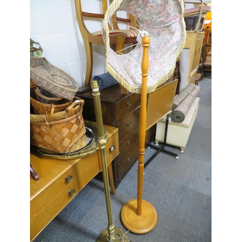 414 - 2 Standard lamps